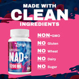 Suplemento liposomal NAD+ de 1200 mg  real de ultra pureza