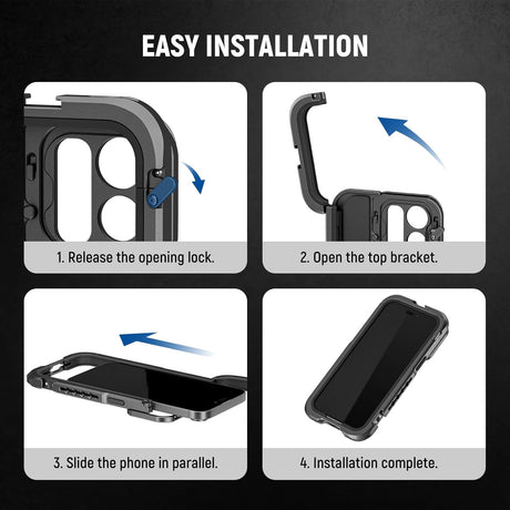 Soporte de video NEEWER para iPhone 15 Pro Max, PA024