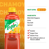 Salsa Picante Frutal Chamoy Tajín 15.38 oz (Paquete de 12)