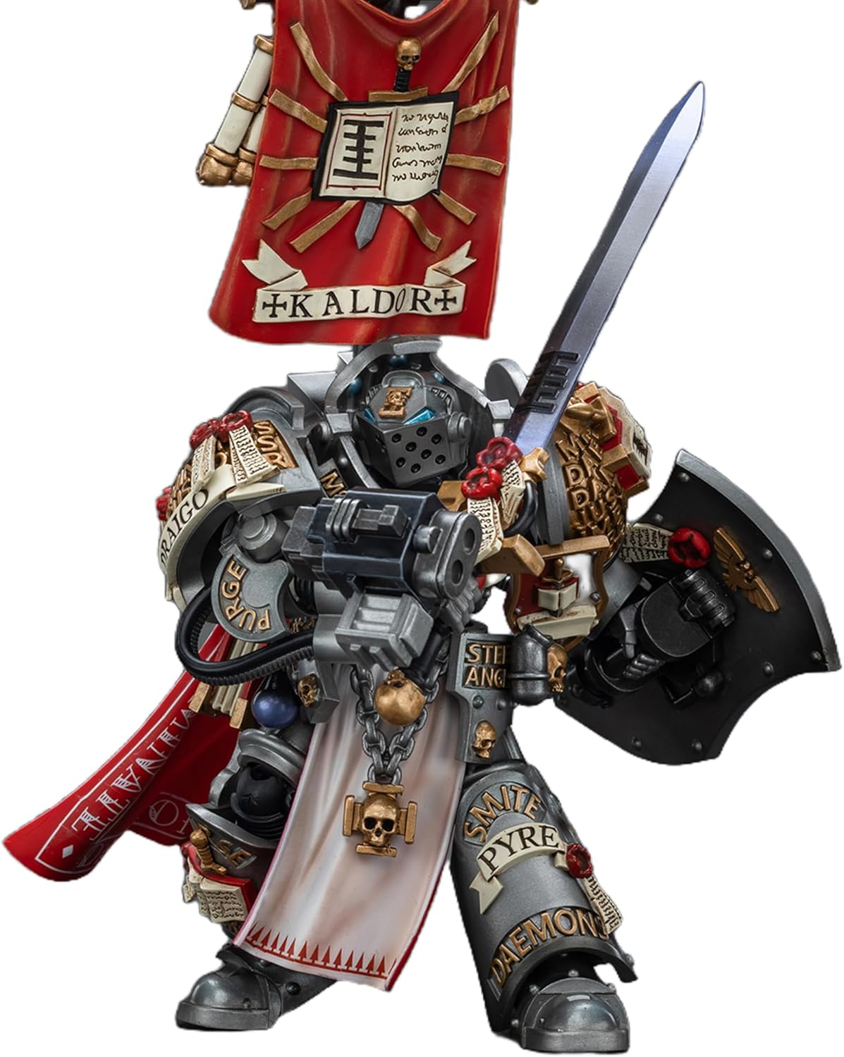 Figura de acción Grey Knights Kaldor Draigo 1/18 Coleccionable