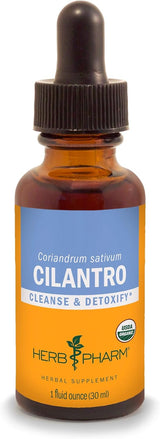 Suplemento Extracto de cilantro orgánico desintoxicación 1oz