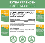 Liposomal CoQ10 1000mg Vegan Antioxidant 120 Softgels