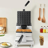 Máquina de Waffles Bubble, 1200W, Teflón, 122-572℉, Comercial