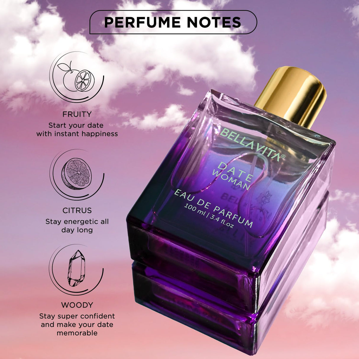 Eau de Parfum para Mujer con Pimienta Rosa y Jazmín EDP