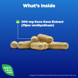 Suplemento Natrol Kava Kava 200mg, Relajación, 30 Cápsulas