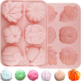 Moldes de Silicona 3D Otoño, Ideal para Halloween y Acción de Gracias