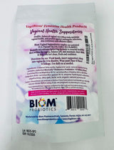 Supositorio probiótico vaginal Biom: pH vaginal natural