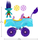 Carrito Branch de Trolls de Fisher-Price con figura para jugar