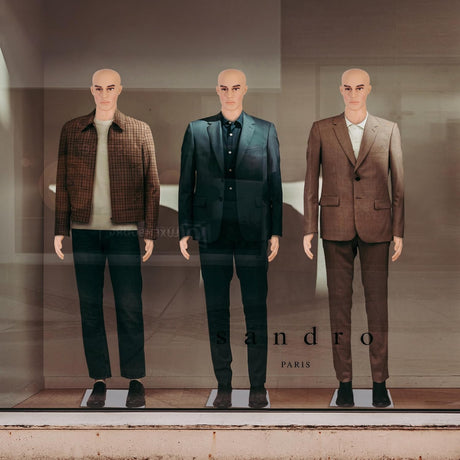 Maniquí ZENY Hombre 73 Ajustable, Rotación 360°, Detachable