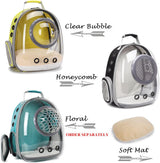Mochila transportadora de mascotas para gatitos