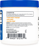 Suplemento acetil L-carnitina (ALCAR) 3.53oz - 1000 mg