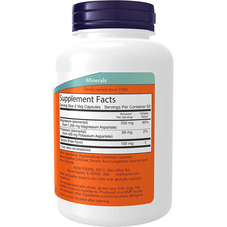 Suplementos Alimenticios magnesio y potasio con taurina