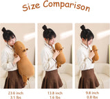 Peluche Capybara Pesado SQEQE, Suave, 9.8 Pulgadas, 0.8 lbs