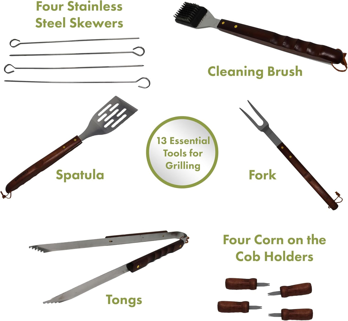 Juego de utensilios de cocina Cuisinart, 13 piezas, CGS-W13