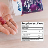 Trace Minerals Zinc Gummies - Suplemento con Elderberry, 60 Gummies