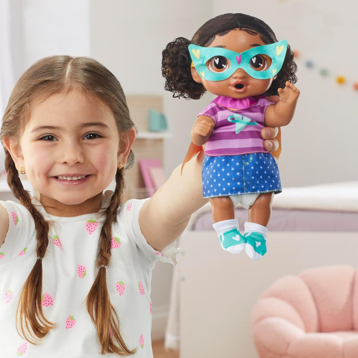 Muñeca Baby Alive Super BFF Tilly Tinker, 11'', Exclusiva Amazon