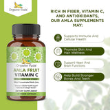 Cápsulas de Amla Orgánicas  Suplemento Natural de Vitamina C