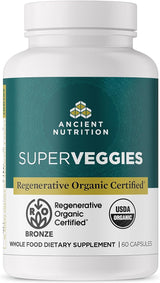 Cápsulas SuperVeggies Orgánicas Regenerativas con Probióticos
