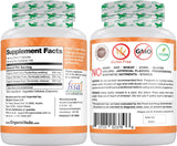 Polvo de Triphala Orgánico 300 Cápsulas - Organic Veda 1000mg
