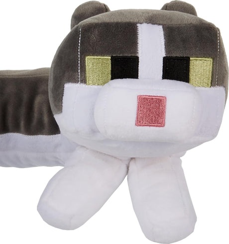 Almohada de viaje Minecraft Mattel con sonidos y peluche de gato