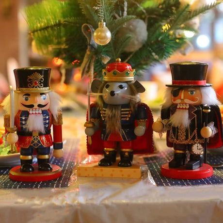 Figuras de Nutcrackers FUNPENY, 7'' Soldado y Pirata, 3 Pzs