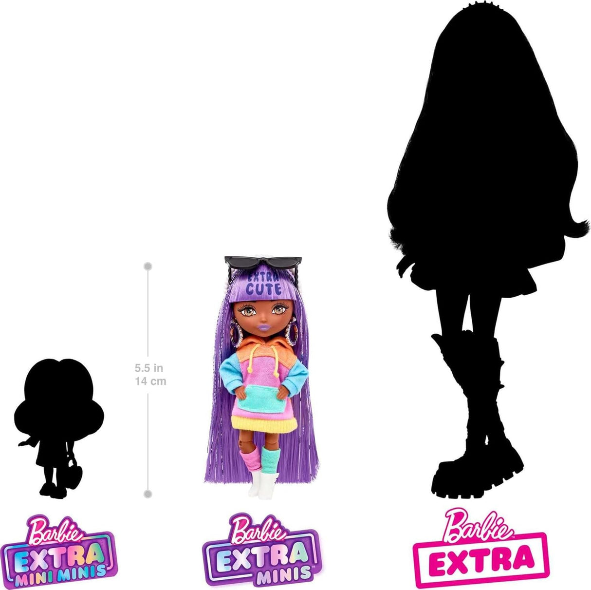 Barbie Extra Minis Muñeca con Accesorios 5.5