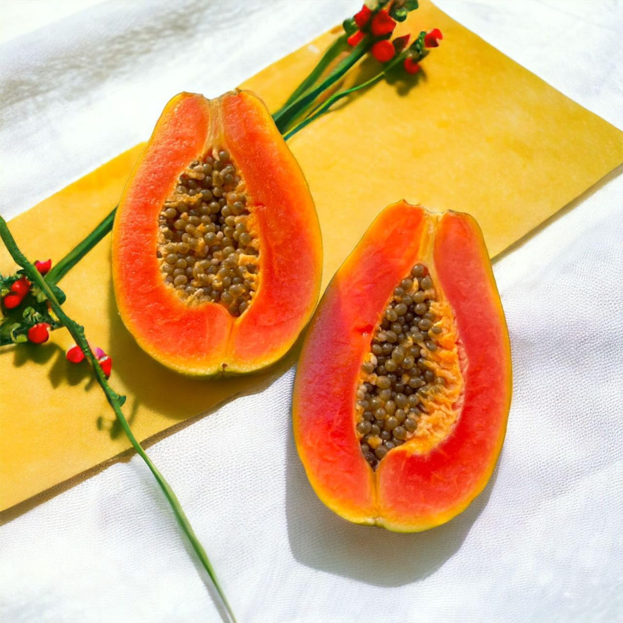 Semillas de Papaya Creamy NiRwa - Dulces y Nutritivas 50pcs
