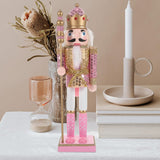 Adornos Navideños Garneck, Nutcracker con Bastón y Corona, 11.79