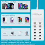 Estación de Carga USB 12 Puertos - Carga Rápida, Modelo XYZ