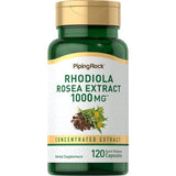 Suplemento herbal  Rhodiola Rosea Cápsulas 1000 mg  120 un