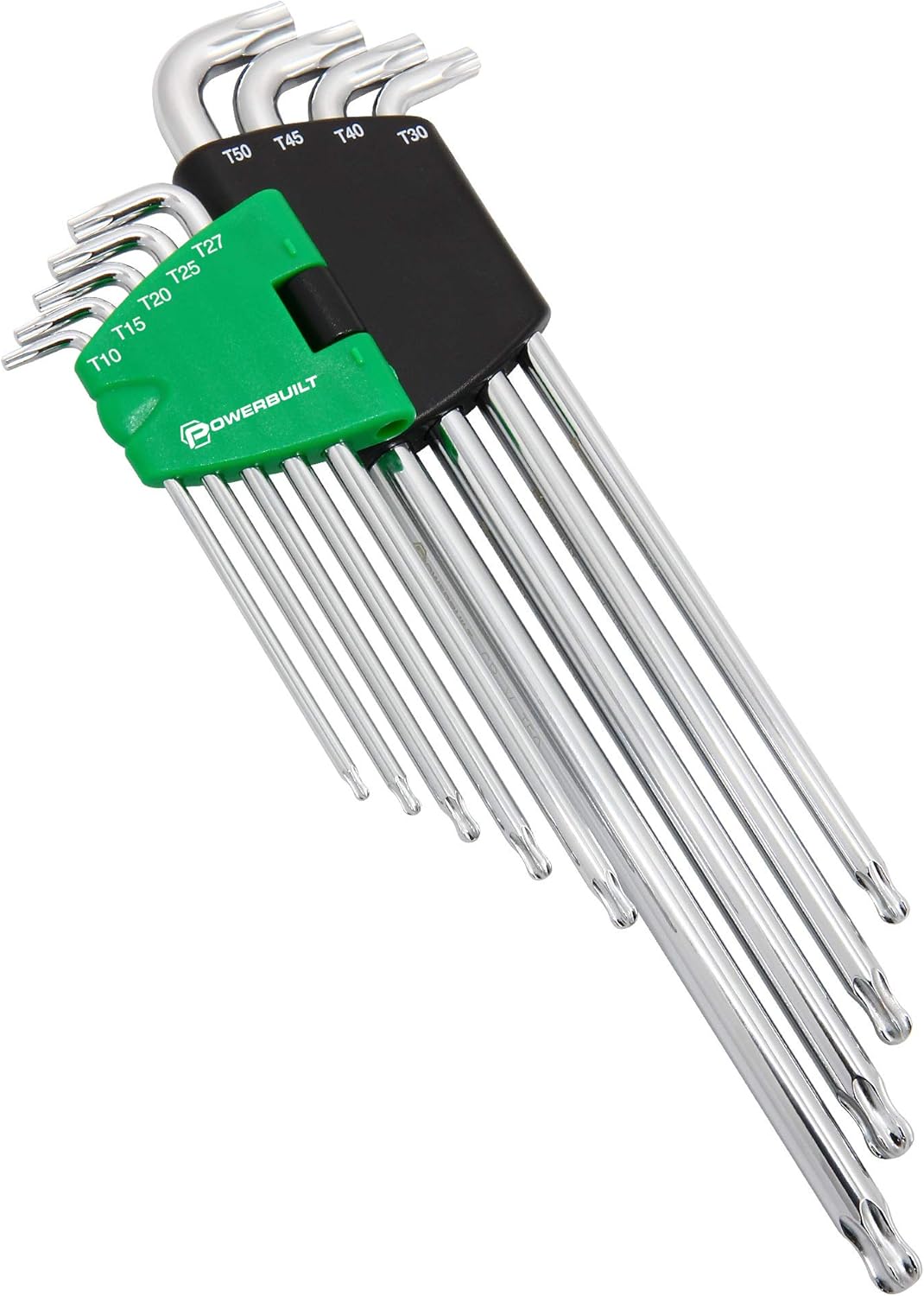 Juego de Llaves Torx Powerbuilt 24010, 19 Piezas, Ball End