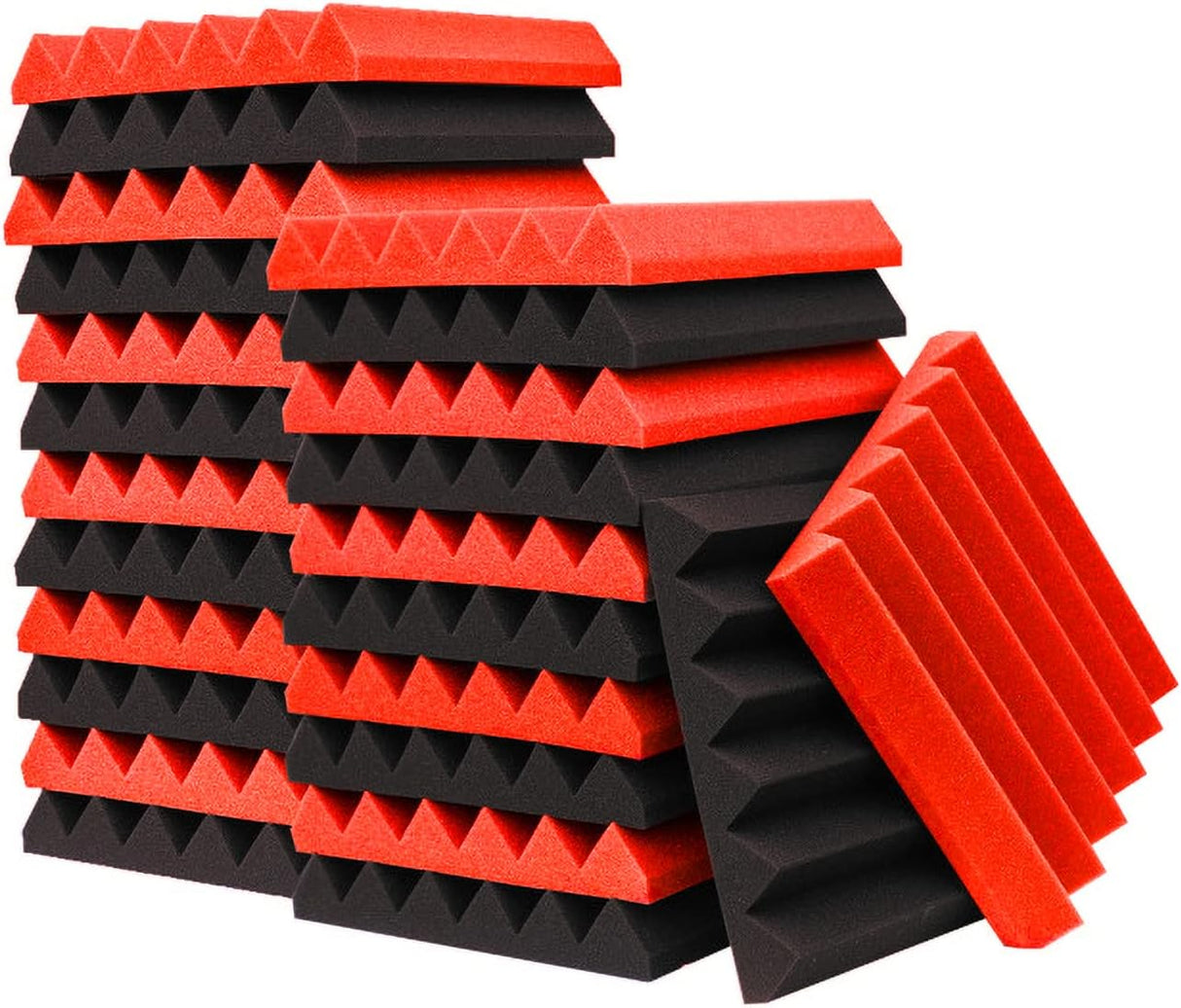 Paneles Acústicos 24 Pck, Espuma Aislante 2x12x12 Modelo 2023