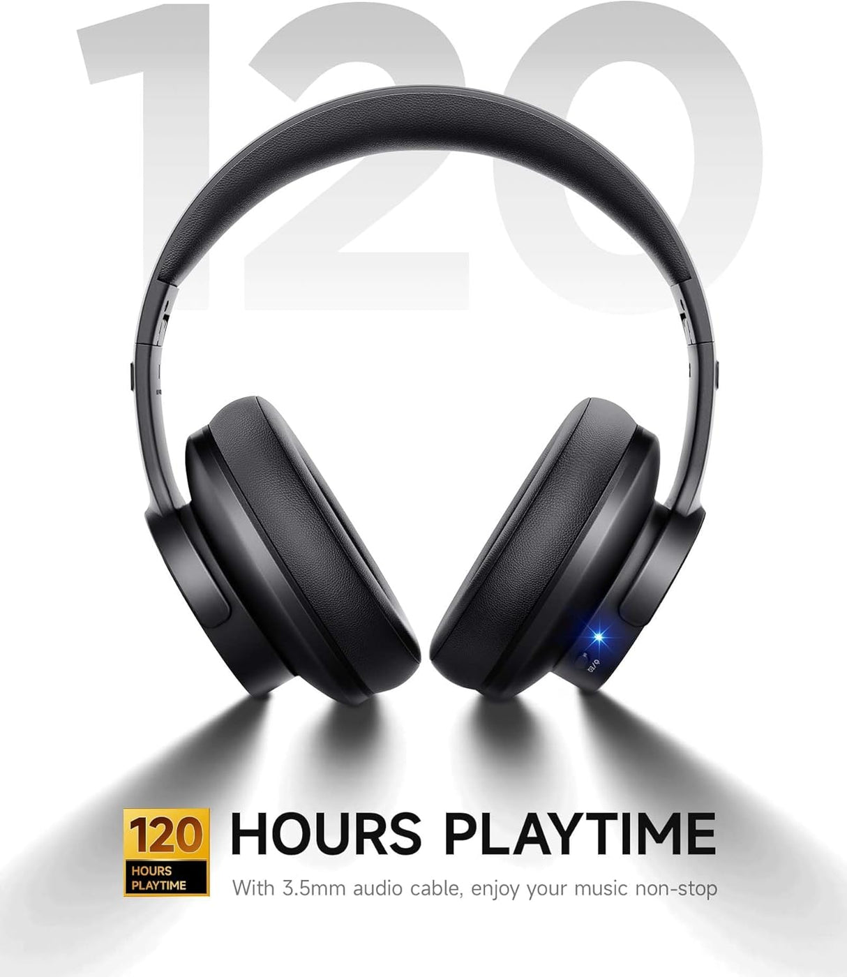 Auriculares Bluetooth Inalámbricos 120H, 3 Modos EQ, B8