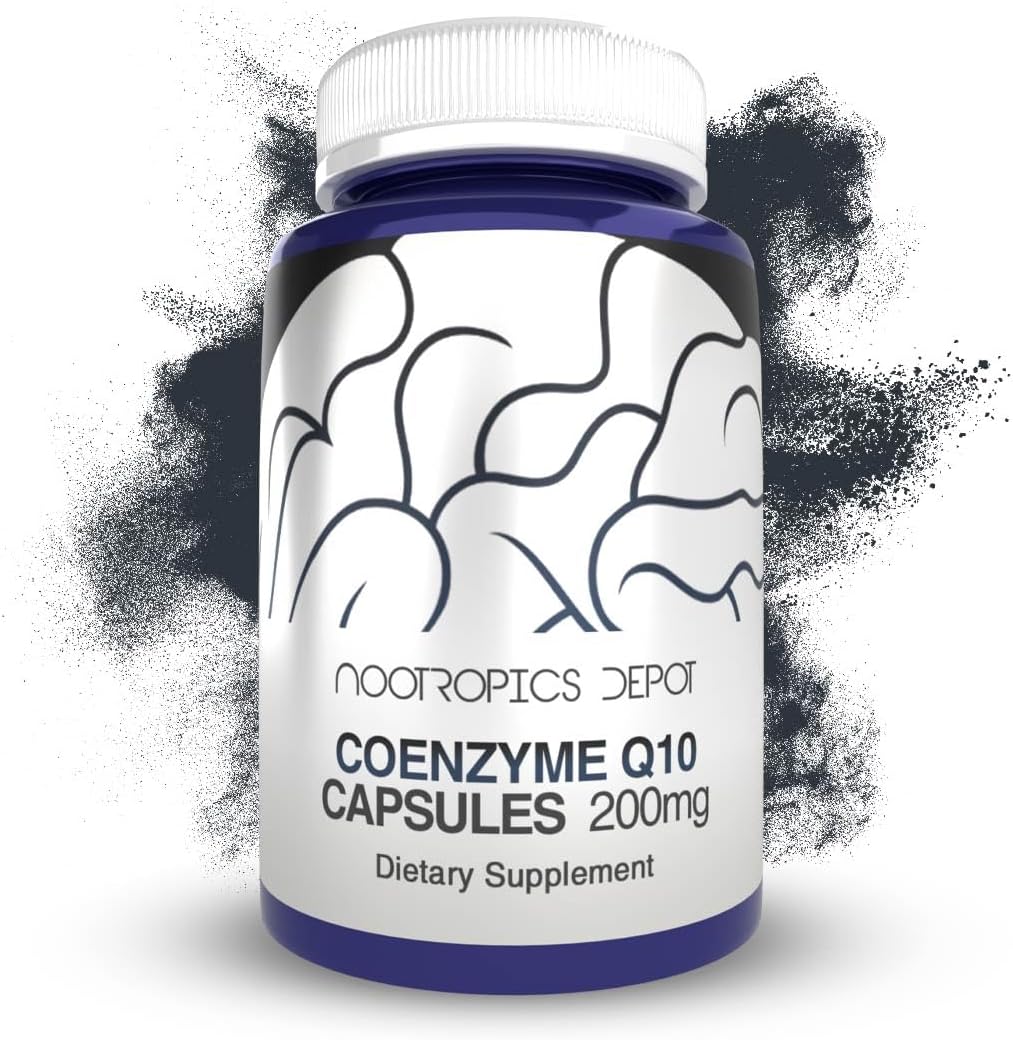 Coenzima Q10 Capsulas Nootropics Depot 200mg 60u