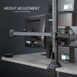 Soporte de escritorio para 4 monitores VIVO, ajustable, STAND-V104A