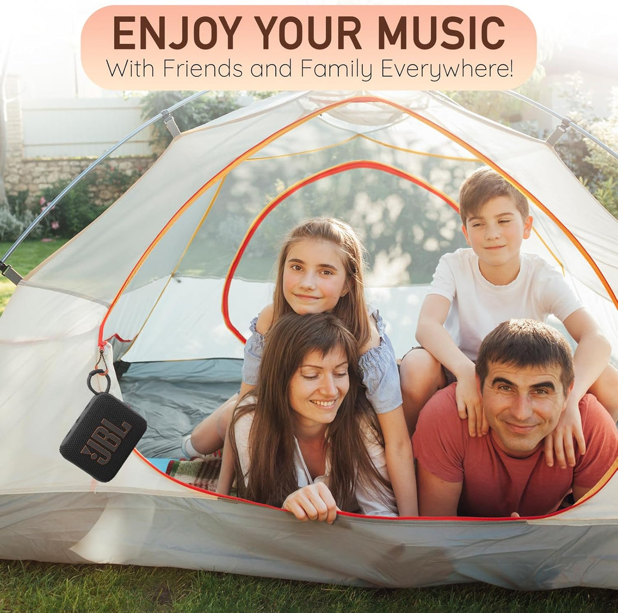 Altavoz Bluetooth JBL Go 4, IP67, batería, portátil