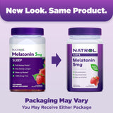 Natrol Gomitas suplementos para dormir  de 5 mg para  adulto