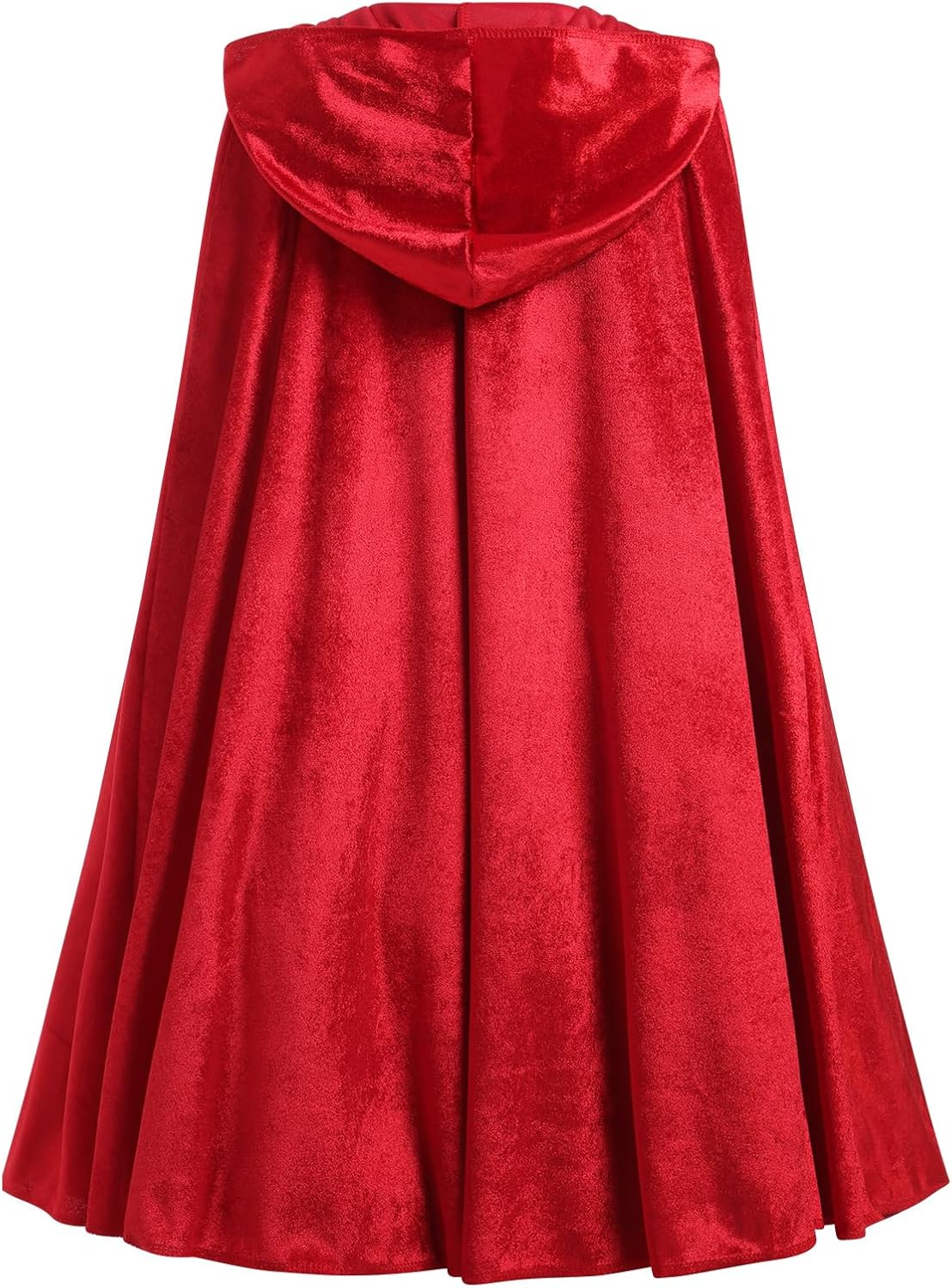 Disfraz de Princesa con Capa Roja para Niñas - Deluxe Halloween