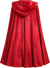 Disfraz de Princesa con Capa Roja para Niñas - Deluxe Halloween
