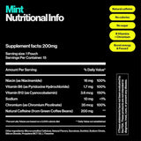 Wip Energy Bolsas | Caffeine Natural 200mg, Vitaminas y Minerales, 15 Pzas x 3 Cans