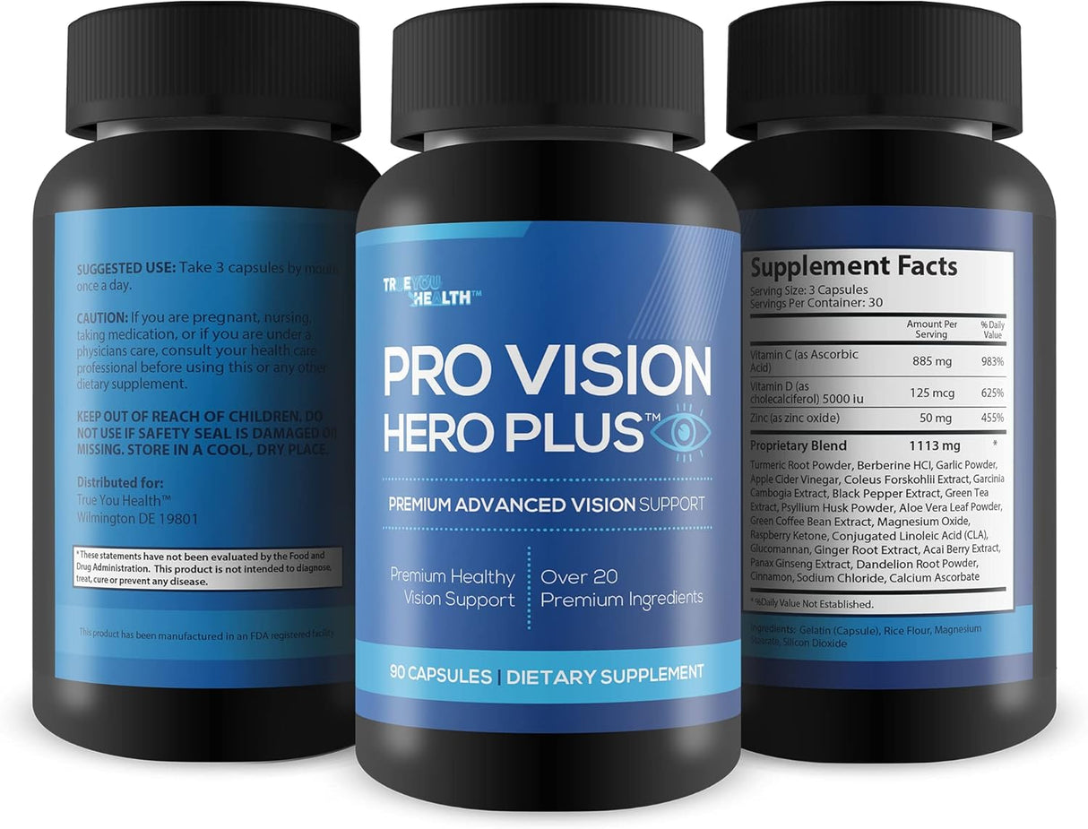 Suplemento Pro Vision Hero Plus  Soporte avanzado de alta