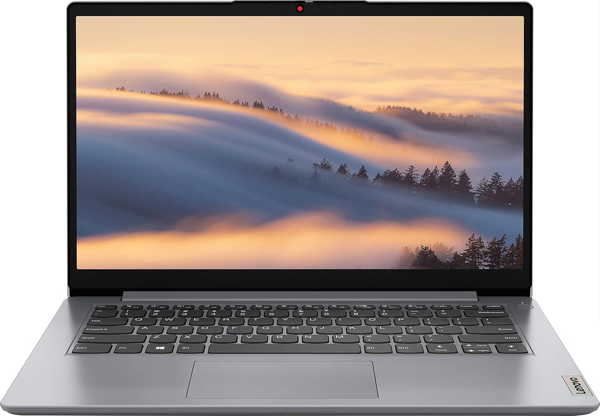 Laptop con luz fina pantalla HD 4 GB de RAM 64 GB eMMC WiFi