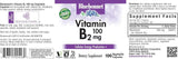 Suplemento Vitamina B2 100 mg para la salud cardiovascular