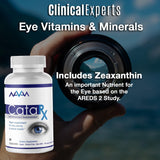 Vitaminas oculares de apoyo macular para la visión veganas
