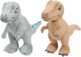 Peluches de dinosaurios Jurassic World, T-Rex y Blue, 7 pulgadas
