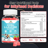 Gummies HMB Leucina para músculo 120u NutriFit
