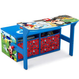 Banco de actividades convertible para niños Mickey Mouse