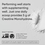 Suplemento Sports Research Monohidrato de creatina  1.1 lb