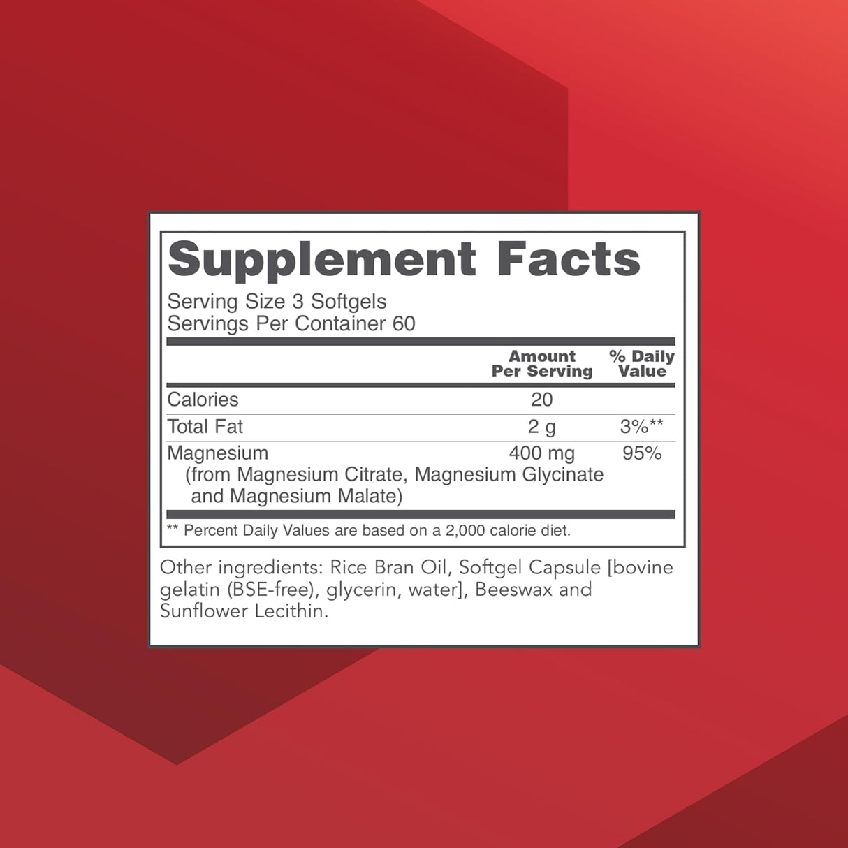 Protocolo Vida Equilibrada Magnesio Citrato Plus 180 Softgels