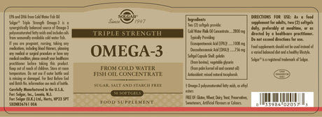 Triple fuerza Omega 3